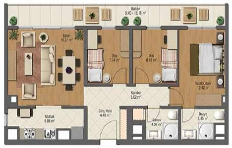  Halkalı Soyak Evostar Konutları daire planları!