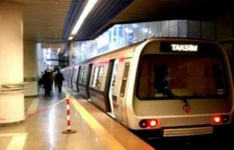 Taksim Metrosu'nun Talimhane çıkışı kapatıldı!