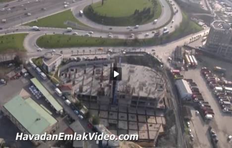 Beyaz Tower nerede? Havadan videosu! 