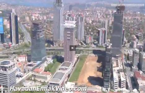 Tekfen Tower Levent'in havadan görüntüleri!