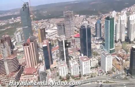 Maslak Sun Plaza havadan görüntülendi!