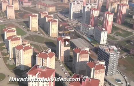 Tuzla Aydınlı Toki Konutları'nın havadan görüntüleri! 
