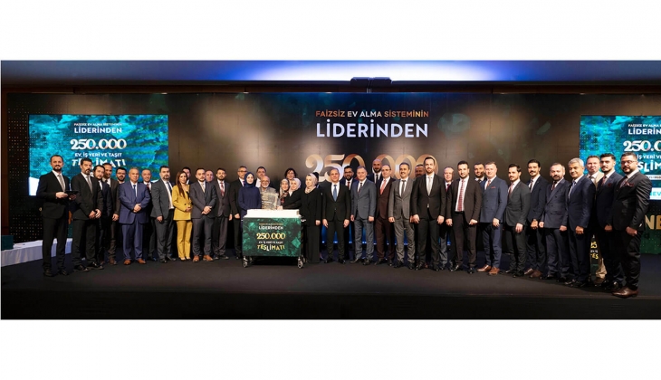 Eminevim den 250 bininci teslimat!  