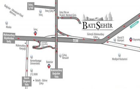  Batı Şehir adres bilgileri! 