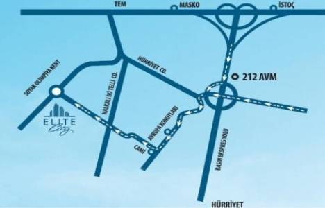 Elite City fiyatları! 120 ay 0,76 faiz oranı! 278 bin TL!