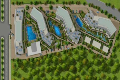  Garden Planet Kurtköy projesinin vaziyet planı!