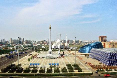 Sembol İnşaat'tan Kazakistan'a nikah salonlu, VIP odalı cami!