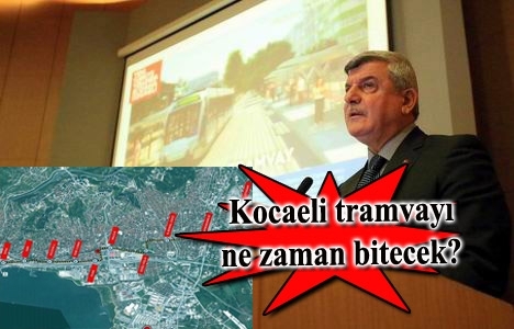 Kocaeli tramvayının güzergahı açıklandı!