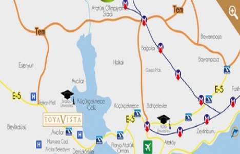 Toya Vista Konutları Avcılar da 900 TL taksitle! 287 bin TL!