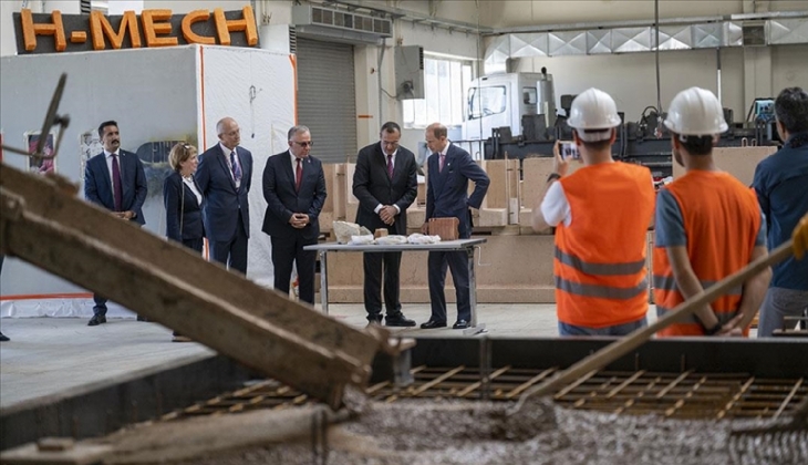 Prens Edward, Türkiye nin ödüllü geri dönüştürülebilir konut sistemini inceledi!