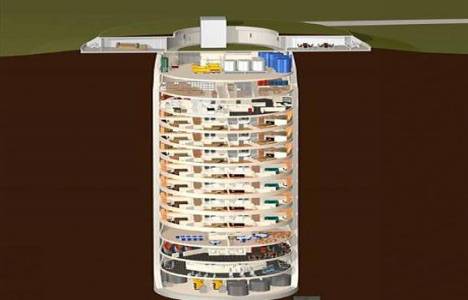 ABD'de yerin 53 metre derinliğine kıyamet binası yapılacak!