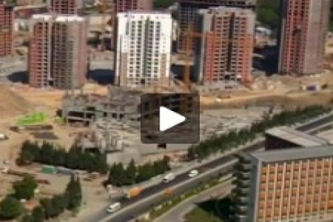 Avrupa Konutları Atakent 3'ün havadan görünüşü!