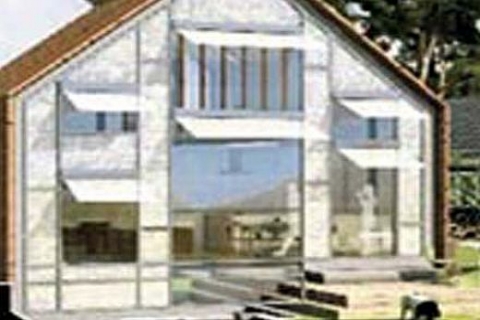 İngiltere'de selde yüzen ev tasarlandı!