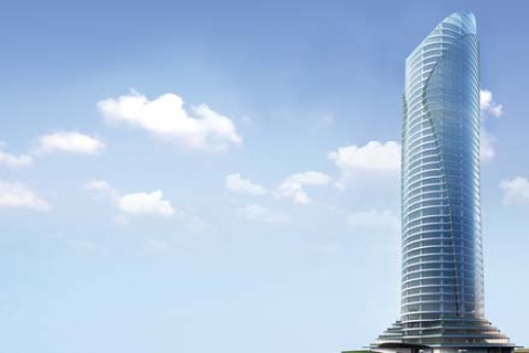 Maslak Spine Tower'da metrekaresi 8 bin dolara!