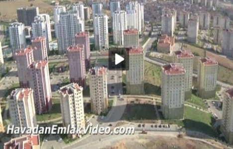  Halkalı konut projelerinden havadan video!