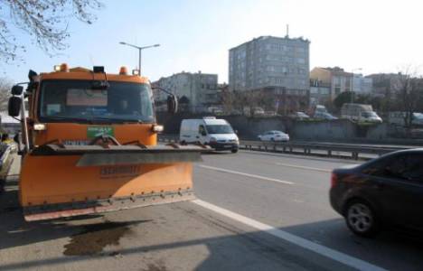  İstanbul Büyükşehir Belediyesi karla mücadeleye hazırlanıyor!