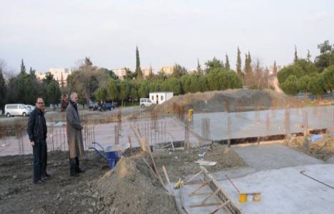 Batıkışla'daki karargah binası inşaatı hızla devam ediyor! 