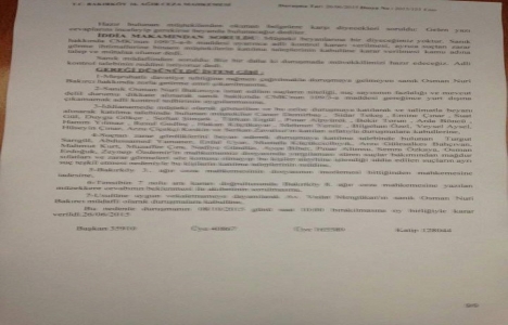 Osman Nuri Bakırcı nın ilk duruşması bugün gerçekleşti!
