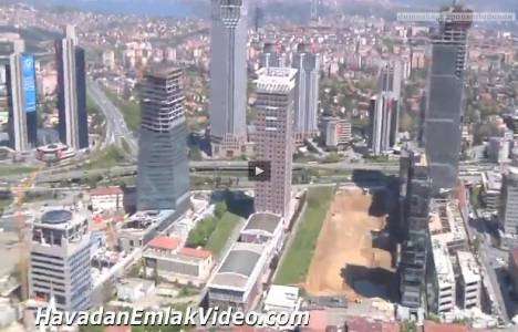 Faco Tower Levent'in havadan son görüntüleri!