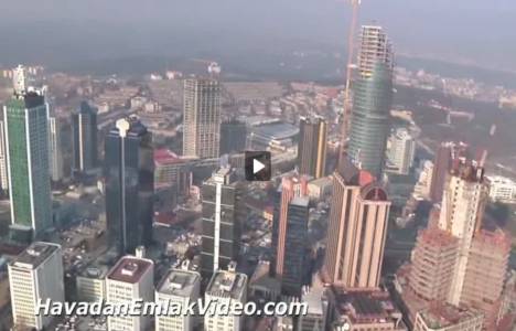 Spine Tower Residence'nin havadan görüntüleri! 