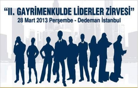 2. Gayrimenkul'de Liderler Zirvesi 28 Mart'ta!