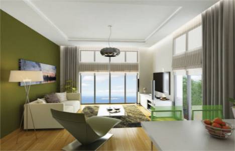 Yılmaz İnşaat Fuaye Turkuaz örnek daire!