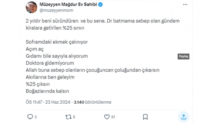 Ev kiralarından peşin yüzde 20 stopaj alınırsa, ev sahipleri ile kiracılar yeni bir çatışmaya sürüklenir!
