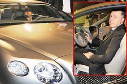Fikret İnan, 450 bin Euro'luk Bentley siparişi verdi!