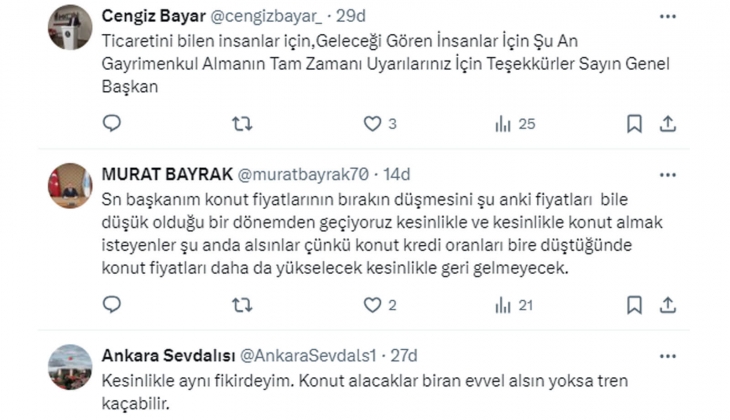 İMKON Başkanı Tahir Tellioğlu: İmkanı olan bir an önce evini alsın, yakın gelecekte bu fiyatlarda ev bulunmayacak! 