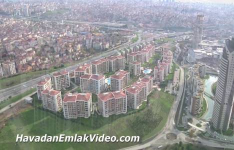 Acıbadem Almond Hill projesi havadan görüntülendi! 