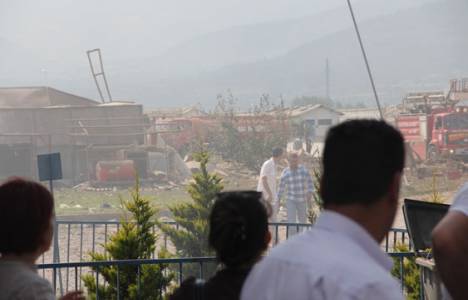 Havai fişek fabrikasında patlama!