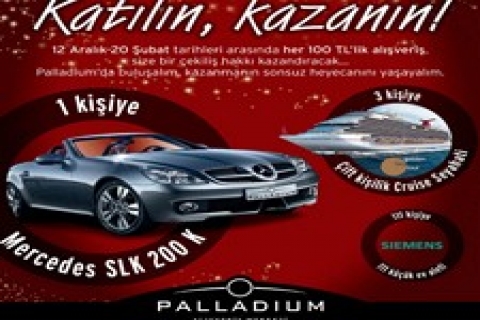 Palladium Alışveriş Merkezi çekilişi sonuçlandı!
