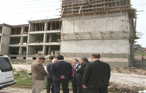 Balıkesir İmam Hatip Lisesi Kız Yurdu inşaatında sona gelindi!