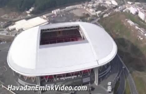  Türk Telekom Arena Stadyumu'nun havadan videosu!
