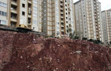  Maltepe'deki TOKİ evleri heyelan tehlikesi altında!