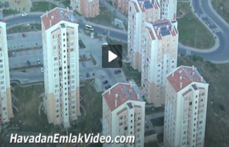  TOKİ Kayaşehir Evleri'nden havadan video! 