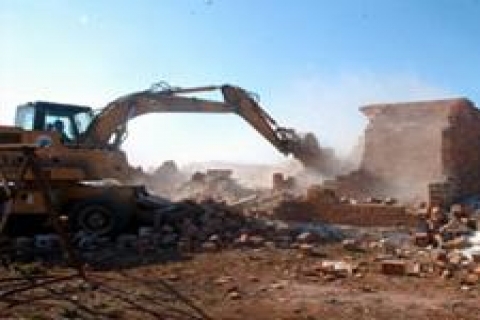 Antalya Kepez'de kaçak yapılar yıkıldı!