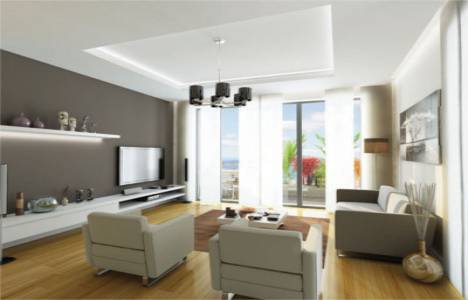 Yılmaz İnşaat Fuaye Turkuaz örnek daire!