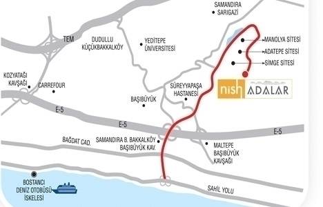 Maltepe Nish Adalar ulaşım!