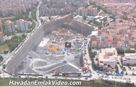 Emaar Square İstanbul ne durumda? Havadan görüntüleri!