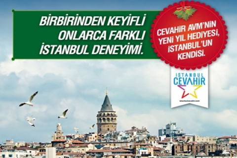 Cevahir AVM, İstanbullular'a İstanbul'u hediye ediyor!