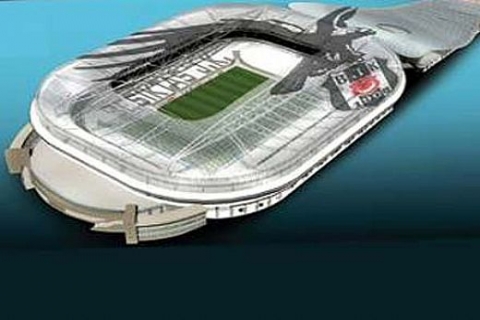 Fikret Orman'ın önünde Beşiktaş'a yeni stad için izin yok maket var!