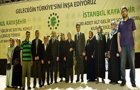 TOKİ Kayaşehir bin 500 konut hak sahipleri belirlendi!