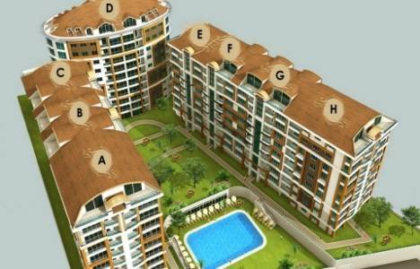 Gül İnşaat Alto Casa Residence vaziyet planı!