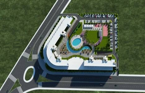 Okkalar İnşaat Arma Residence vaziyet planı!