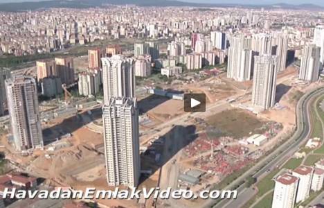  Ataşehir Konut Projeleri'nin son hali havadan görüntülendi!