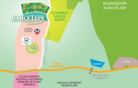 Bahçetepe İstanbul da metrekaresi 1.900 TL den başlıyor!