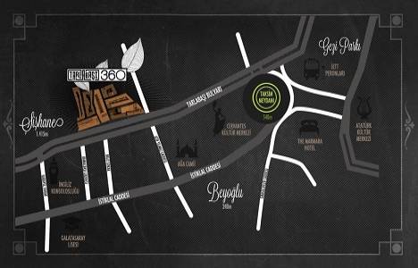 Tarlabaşı 360 daire fiyatları!