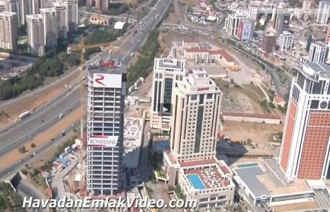 Rönesans Tower nerede? Havadan görüntüleri!