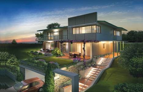 Beykoz Ant Yapı Antriva da 990 bin dolara villa!